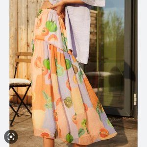 Le fou Wilfred floral swing skirt